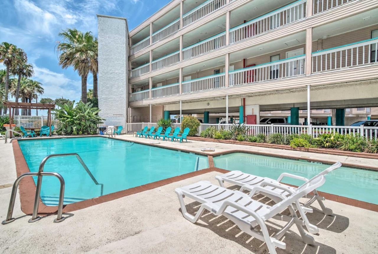 Updated Front Beach Condo With Resort Amenities! Corpus Christi Exterior photo