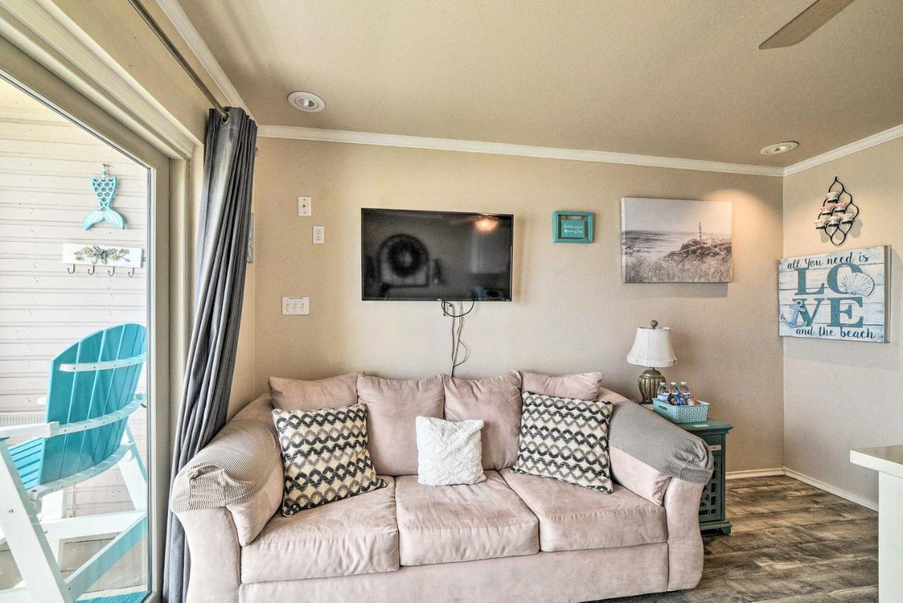 Updated Front Beach Condo With Resort Amenities! Corpus Christi Exterior photo